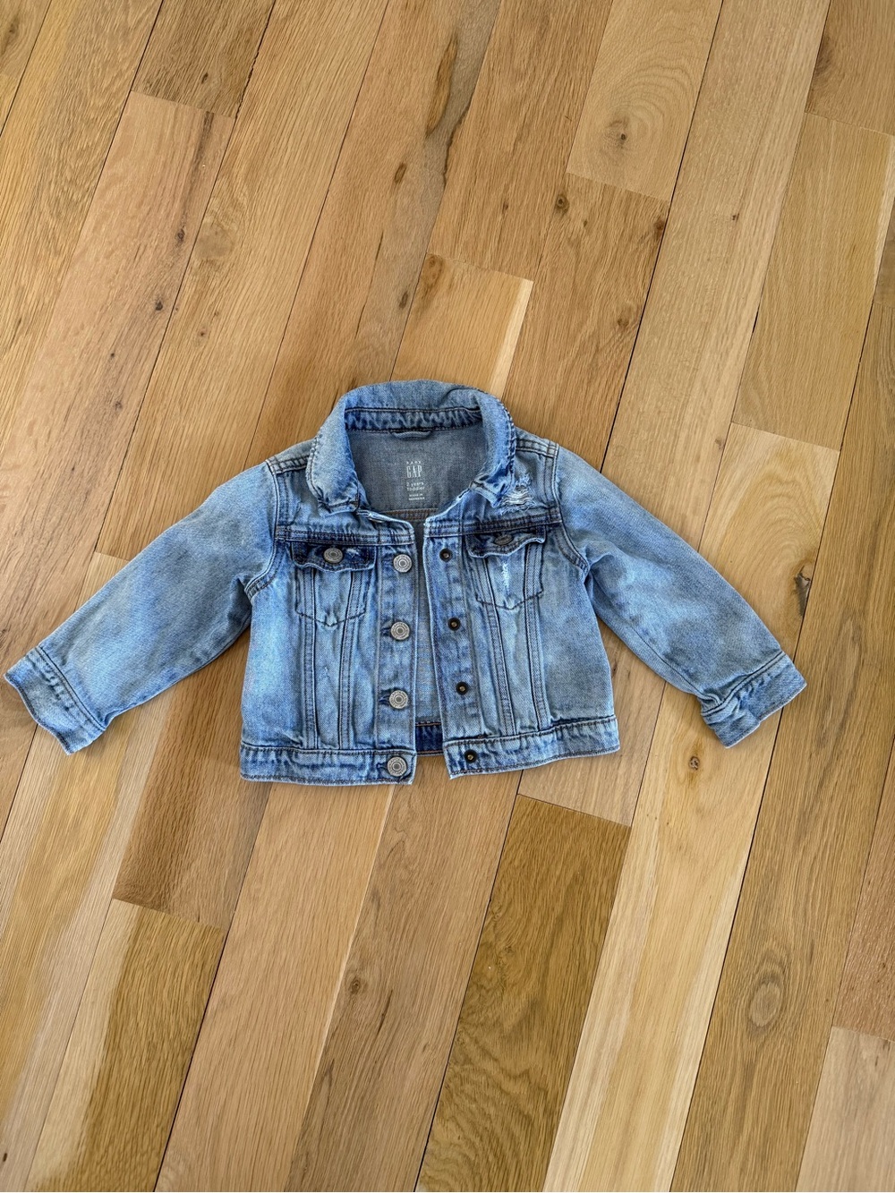 GAP Kids Light Wash Denim Jacket